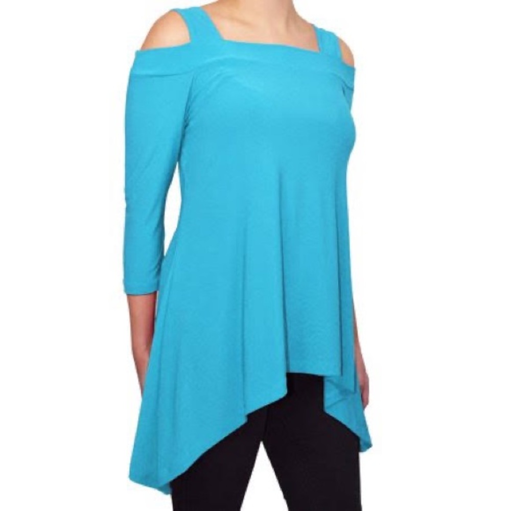 Philosophy Women’s Cold Shoulder Asymmetrical Trapeze Shirt